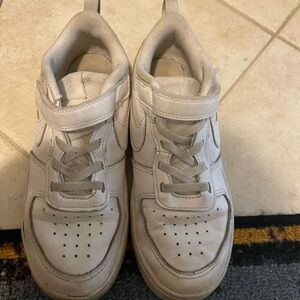 Kids White Nike Sneakers